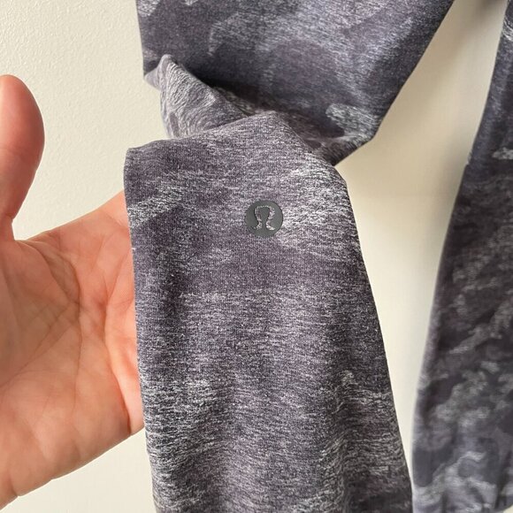 Lululemon Ready To Rulu Pant *Updated Camo Print Activewear Jogger Black Gray 4 - Picture 8 of 9